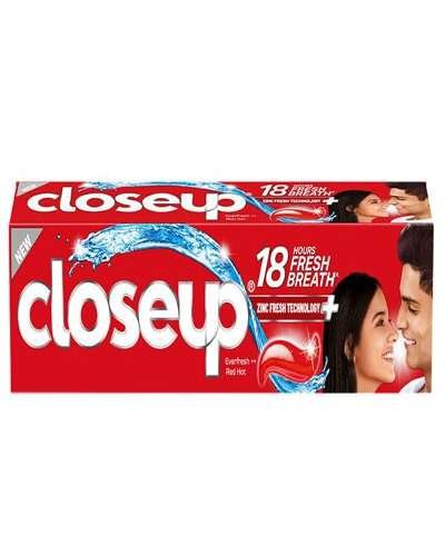 Closeup Toothpaste